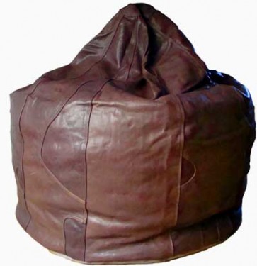 Leather Beanbag Pod - 10 Panel